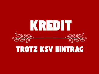 Kredit trotz KSV