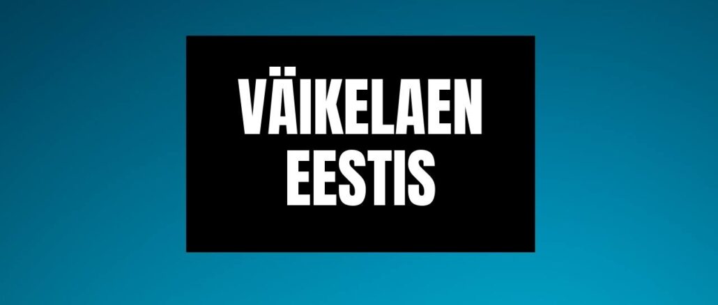 Väikelaen Eestis