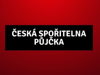 Česká Spořitelna Půjčka