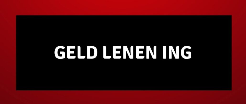 Geld Lenen ING
