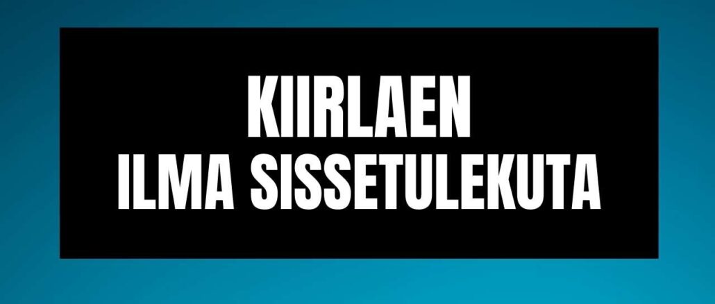 Kiirlaen ilma Sissetulekuta