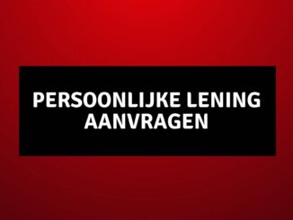 Persoonlijke Lening Aanvragen