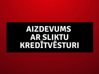 aizdevums ar sliktu kredītvēsturi