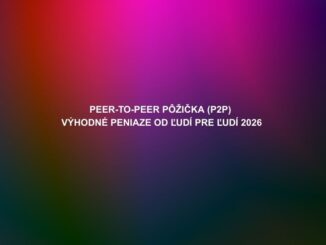 Peer-to-peer pôžička