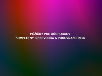 Pôžičky pre dôchodcov