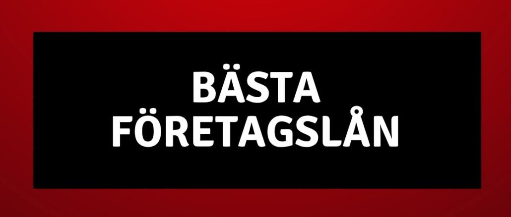 Bästa företagslån