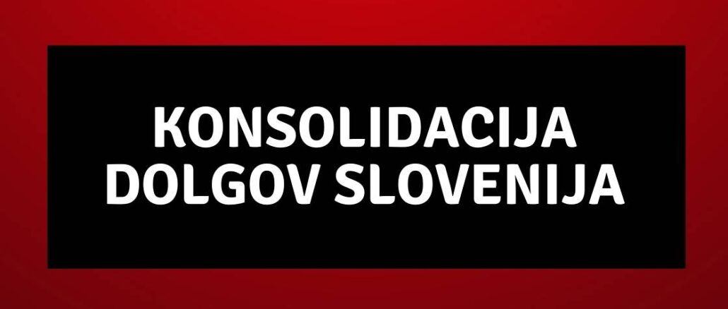 Konsolidacija Dolgov slovenija