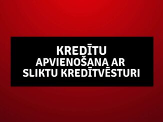Kredītu apvienošana ar sliktu kredītvēsturi