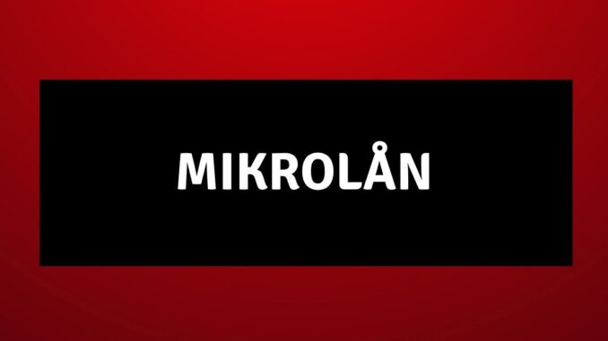 Mikrolån
