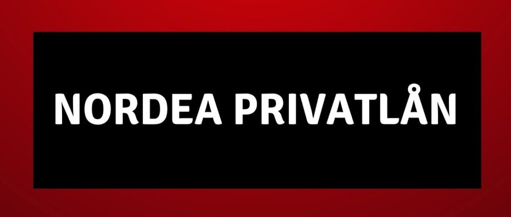 Nordea Privatlån