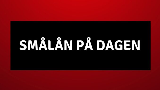 Smålån på Dagen