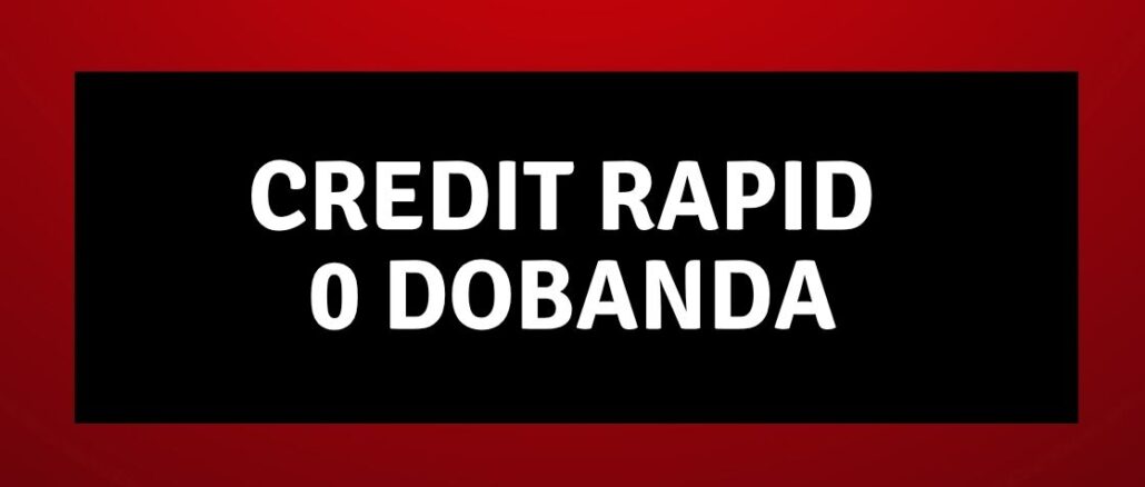 credit rapid 0 dobanda