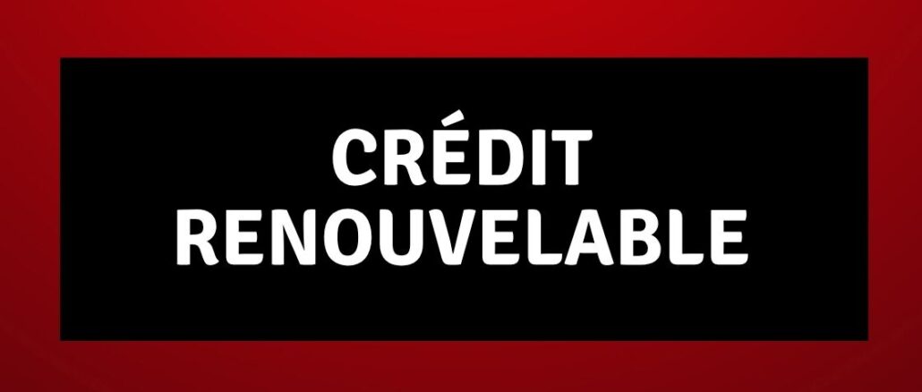 crédit renouvelable