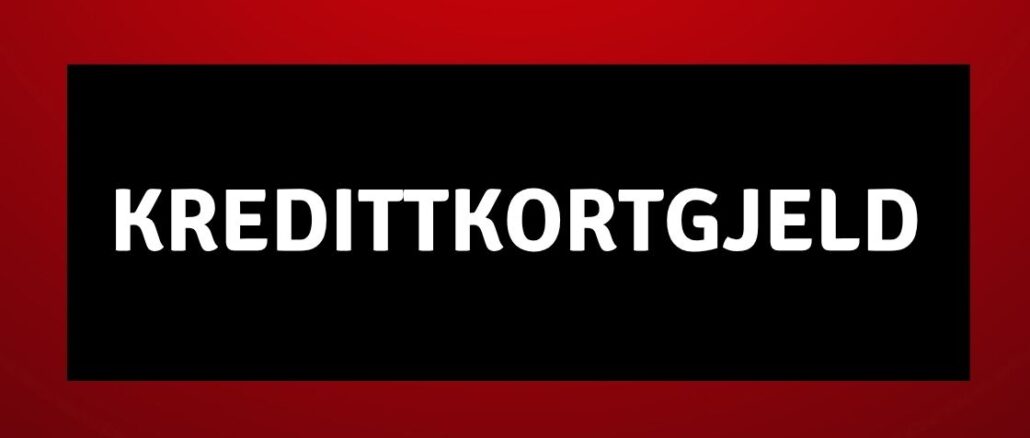 kredittkortgjeld
