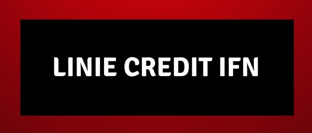 linie credit ifn