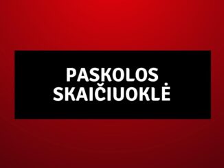 paskolos skaiciuokle