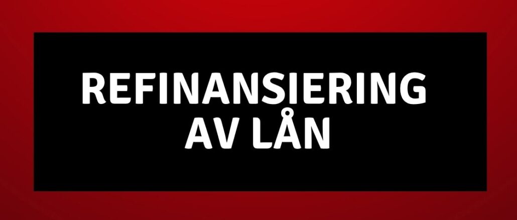 refinansiering av lån