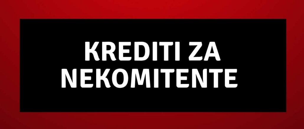 Krediti za nekomitente